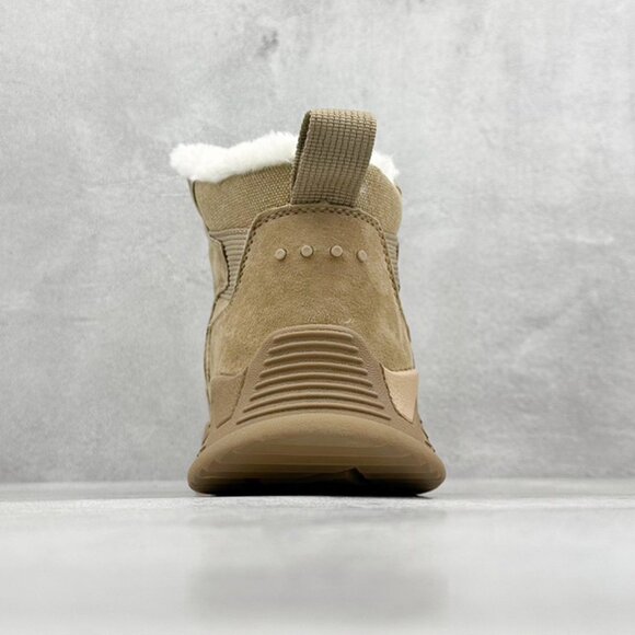 UGG Tan Shearling Work Boots - Picture 6 of 9